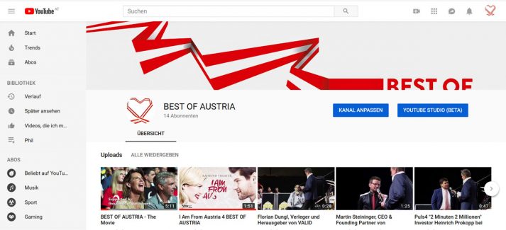 YouTube_BEST OF AUSTRIA